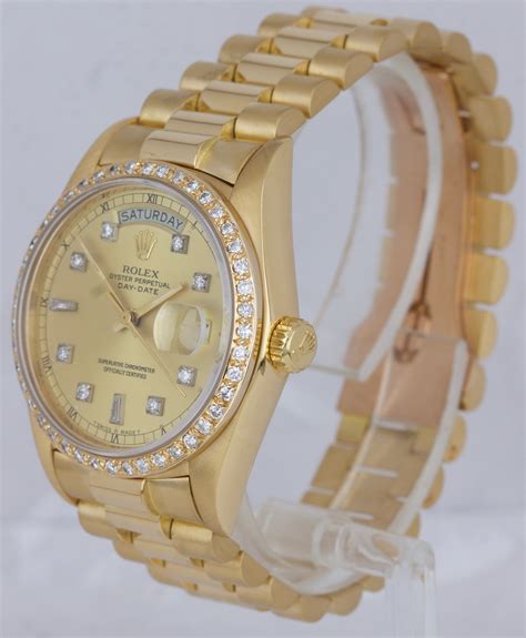 rolex day date presidential 2001 diamond|rolex 36mm day date president.